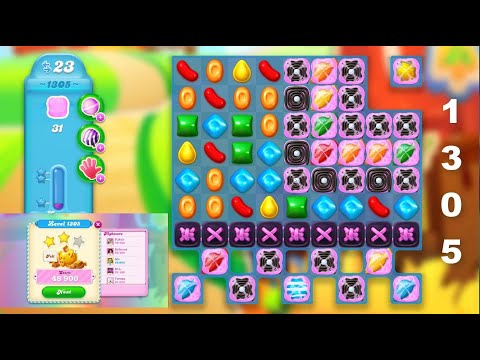 Candy Crush Soda Saga 1305   |   2-Star ⭐⭐