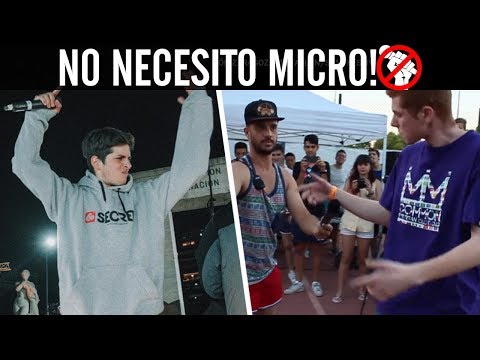 ¡Saco el micrófono y lo reviento igual! | Batallas De Gallos (Freestyle Rap)