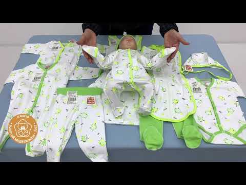 Миниатюра изображения товара Боди для малышей Топотушки Авокадо с царапками / 6740-56