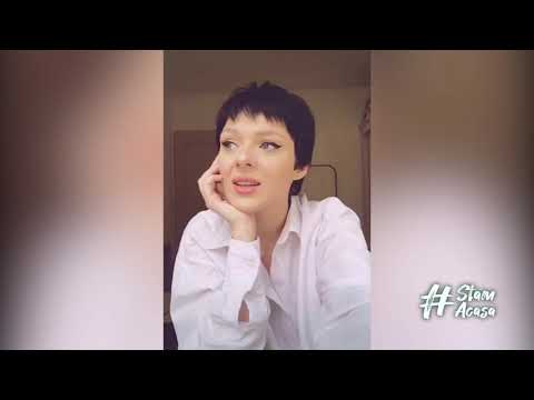 Anastasia Sandu: ”Stați cuminți în casă, nu vă panicați, pentru că toate trec!” #StamAcasa