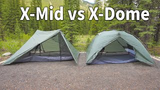 TREKKING POLE vs FREESTANDING TENTS? Durston X-Mid 2 vs X-Dome 2