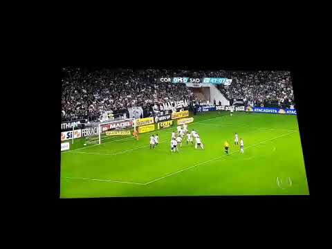 Reação ao gol de Rodriguinho.