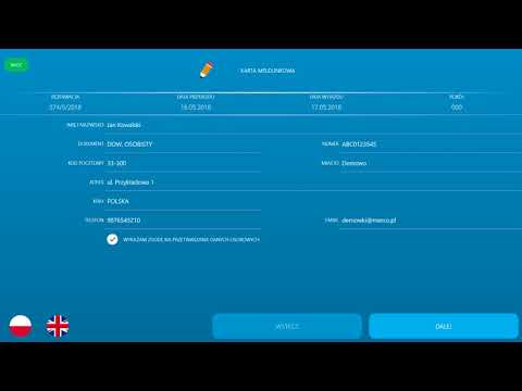 Elektroniczna Karta Meldunkowa - system hotelowy izzyHotel