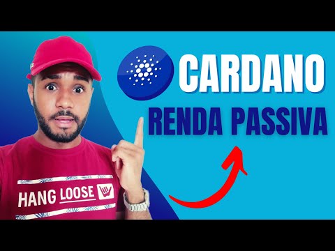 COMO MINERAR CARDANO E FAZER RENDA PASSIVA