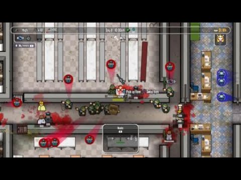 Prison Architect Starting A Riot In Escape Mode