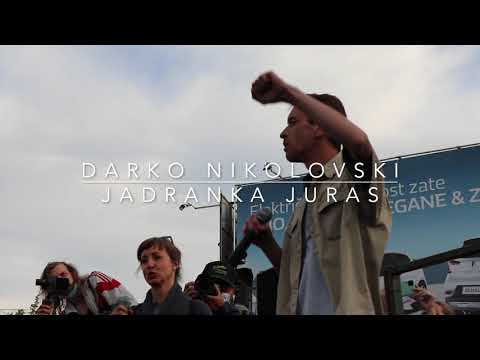 Ponovimo zgodovinsko uro: Darko Nikolovski in Jadranka Juras