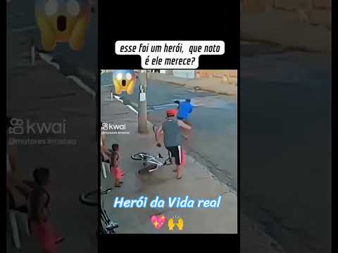 Homem age como herói e evita incidente em via pública