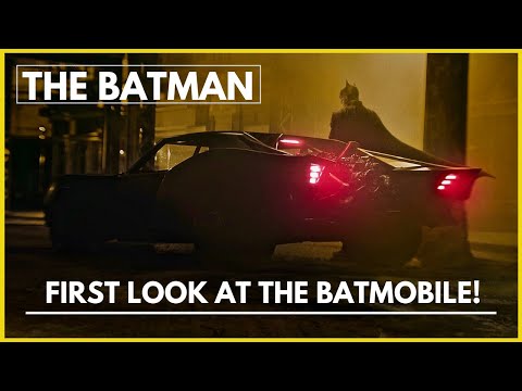 The Batman- First Look At The Batmobile