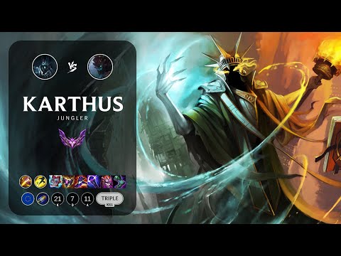 Karthus Jungle vs Maokai - EUW Master Patch 13.13