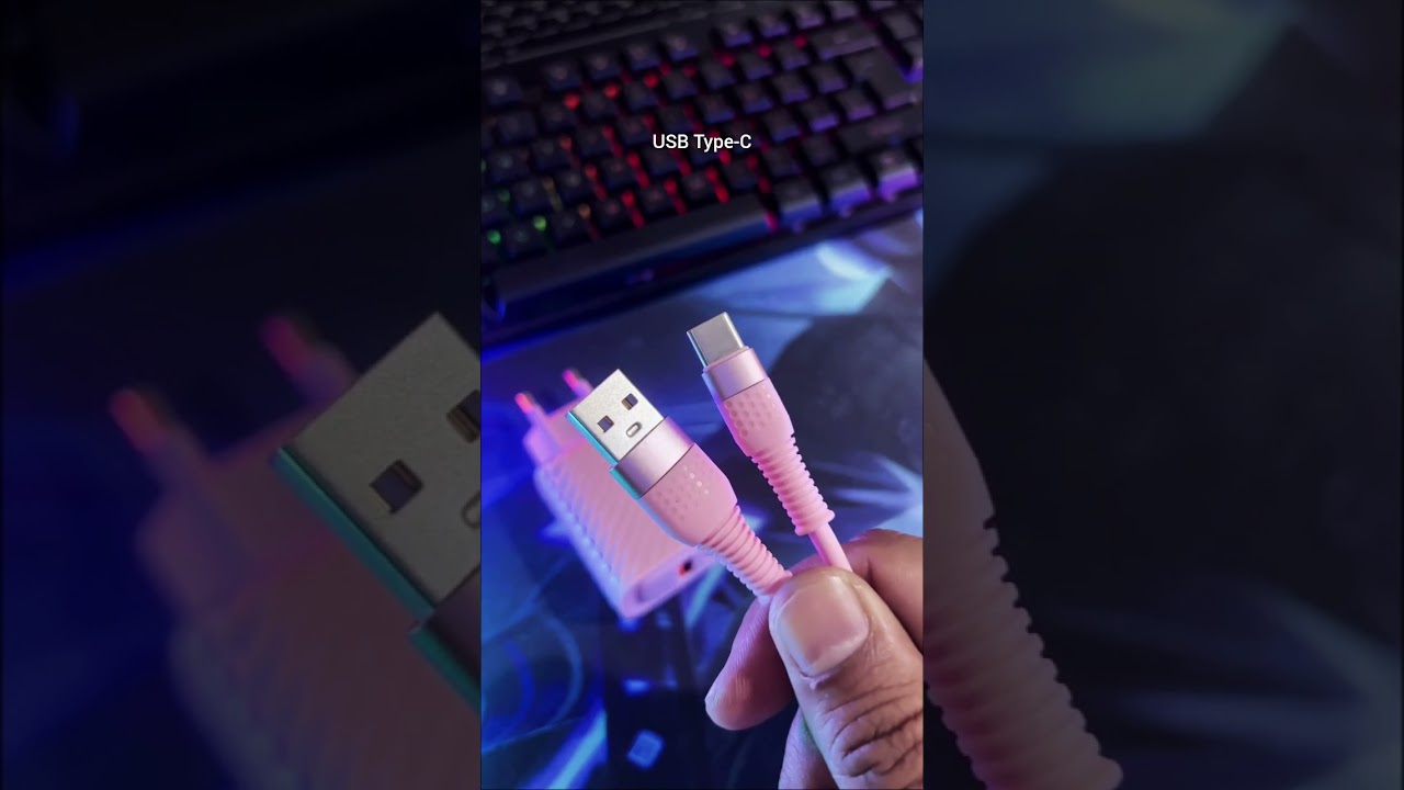 (HOT)BASIKE Kabel Charger iPhone Type C Fast Charging 38W & kabel data Micro Type C Lightning Set