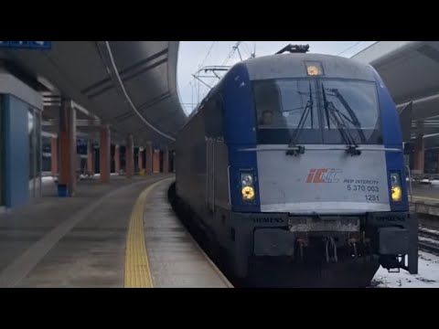 Kraków Główny - 26.01.2026 - Husarz EU47, IC Lubomirski, EN57 najst. mod., REGIOJET z Gdyni, SKA 1.
