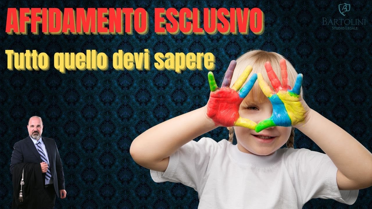 AFFIDAMENTO ESCLUSIVO: quello che devi sapere per evitare che accada.