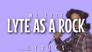MC Lyte - Lyte as a Rock Lyrics Video