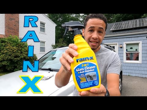 Rain-X Repellent Spray & Glass Cleaner Review