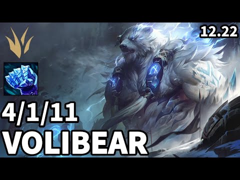 Volibear Jungle vs Talon - KR Master | Patch 12.22