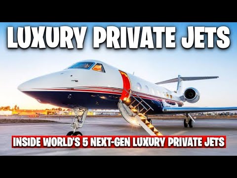 Inside World's 5 Next Gen Luxury Private Jets