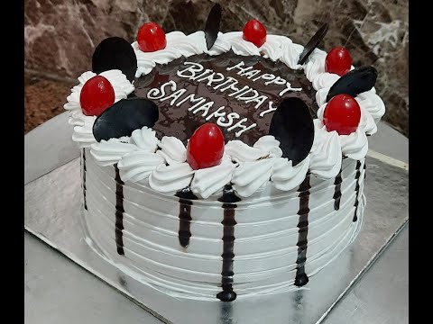 Black Forest Cake | Easy Cake Decorating | How To Make Black Forest Cake | Chocolate Cake | Cake