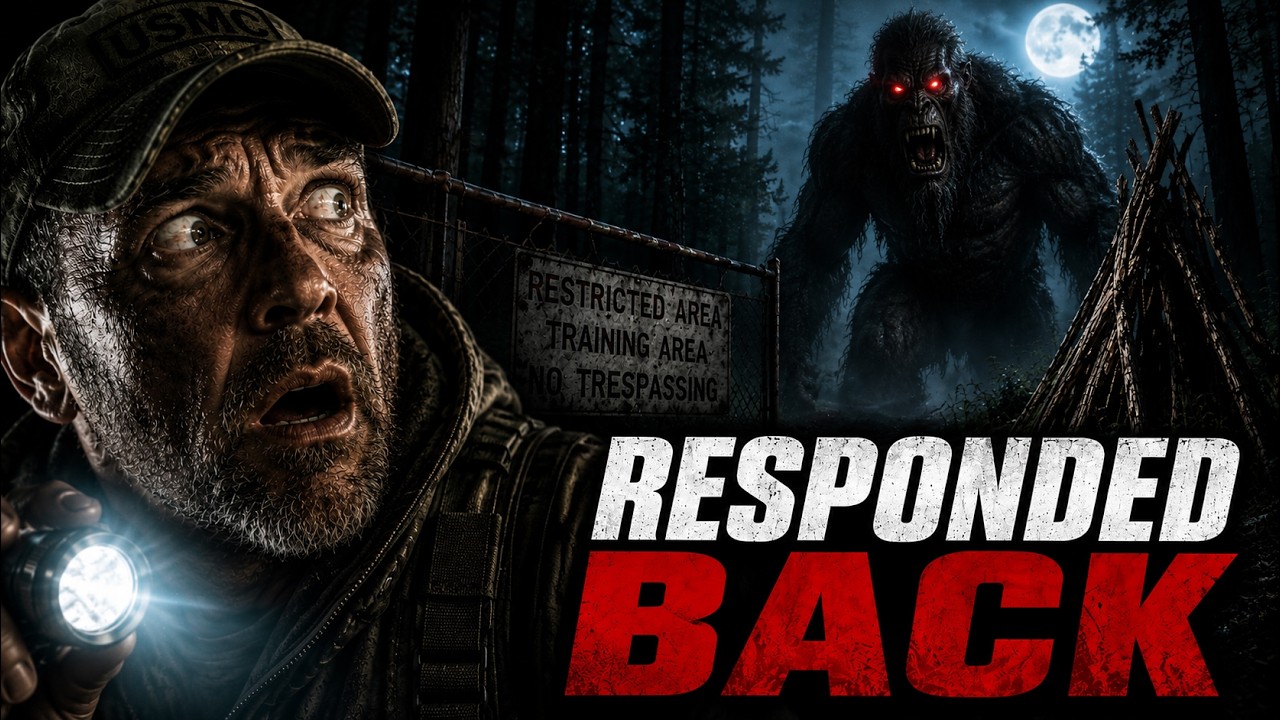 TERRITORIAL SASQUATCH CHALLENGES WITNESS AT ABANDONED MILITARY SITE