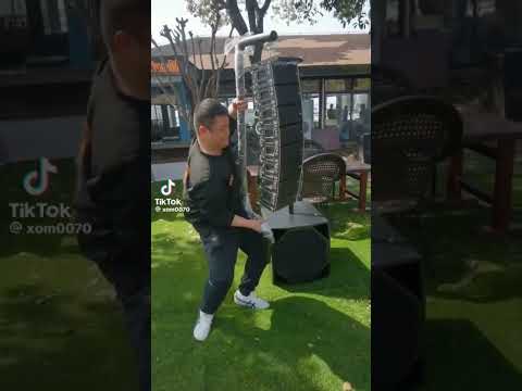 mini Line array 🔥 #uniquepro #subwoofer #soundsystem #speaker #dj #music #speaker #pa #bass #viral