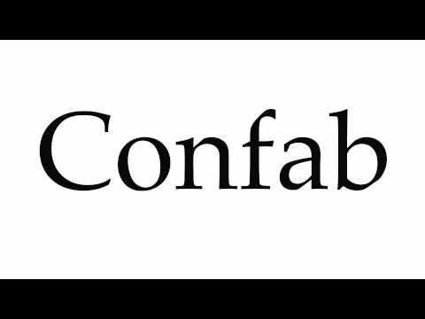 How to Pronounce Confab