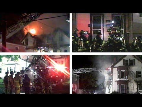 Winthrop Street Fire: Stoneham, MA - July 5, 2008