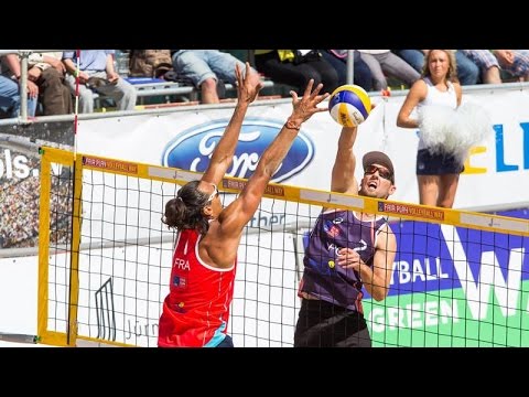 Rowlandson/Krou (FRA) vs Ingrosso/Ingrosso (ITA) - European Championship - Full Match 24.05.2015