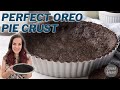 Easy 2 Ingredient Oreo Pie Crust