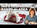 Ina Garten Makes Raspberry Baked Alaska Barefoot Contessa Cook Like A Pro Food Network
