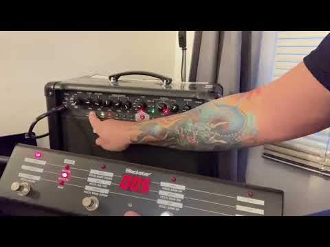 Blackstar ID15 TVP (True Valve Power) amp and FS-10 Footswitch. Simple explanation of this great amp