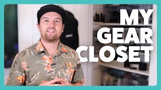 How I Organized ALL My Photo & Video Gear in One Small Closet | Part 6