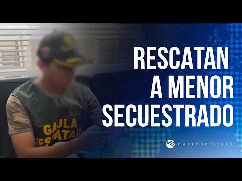 Rescatan a menor de 16 años secuestrado en el Cauca: exigían $15.000 millones para liberarlo