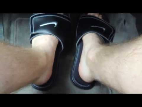 Pedal Pumping in Nike Slides