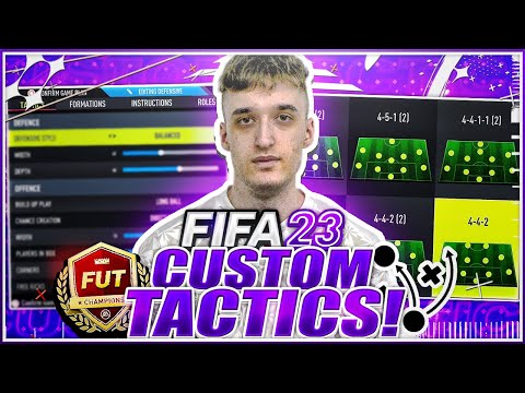 FIFA23 BEST 442 & 4231 CUSTOM TACTICS & INSTRUCTIONS TUTORIAL TO HELP YOU IMPROVE !!!