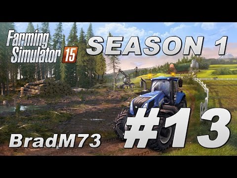 Farming Simulator 15 - Season 1 - Episode 13 - Farming and Mission Mayhem!!