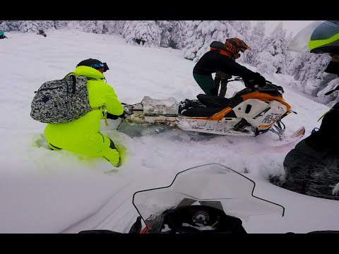 Peisaje de poveste in Comandau, Covasna. Motoroute-Prima oara cu snowmobilul [Behind the scenes]