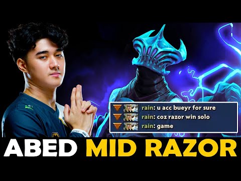 ABED RAZOR MID - OUTPLAYED HEAVY DAMAGE ENEMIES | DOTA 2 Gameplay