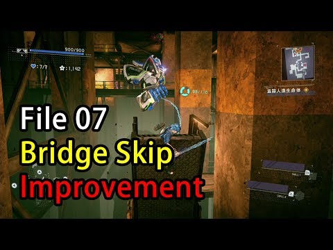 Astral Chain - File 07 Bridge Skip Improvement (Speedrun Strategy)