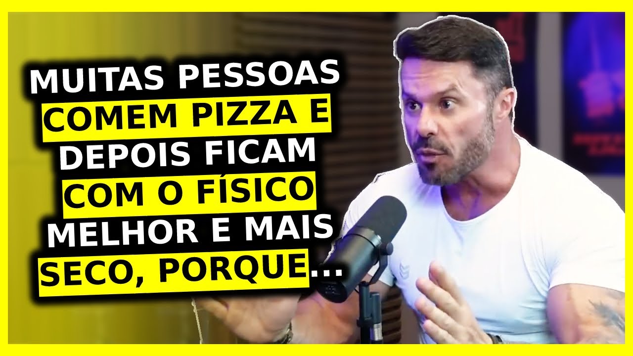 COMER PIZZA E HAMBÚRGUER PODE AJUDAR GANHAR MÚSCULOS? | Cariani Ironberg Podcast