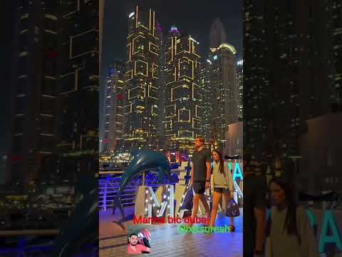 Dubai.     marina bic dubai drive