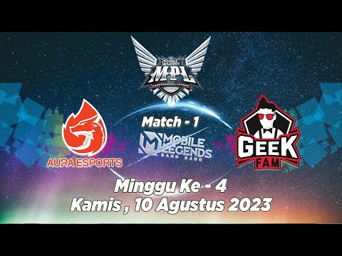 MPL ID S12 | AURA vs GEEK Match 1 | MPL INDONESIA SEASON 12 | AURA TERLALU KUAT