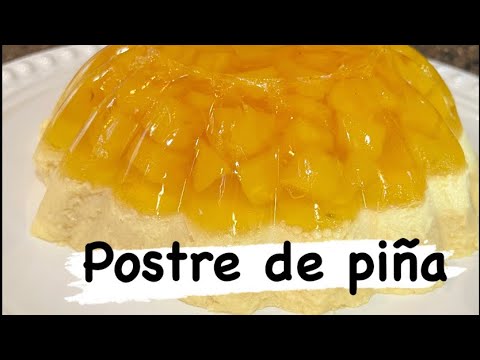 Postre de piña 🍍 #postredepiña #valentines #pineapple #piña