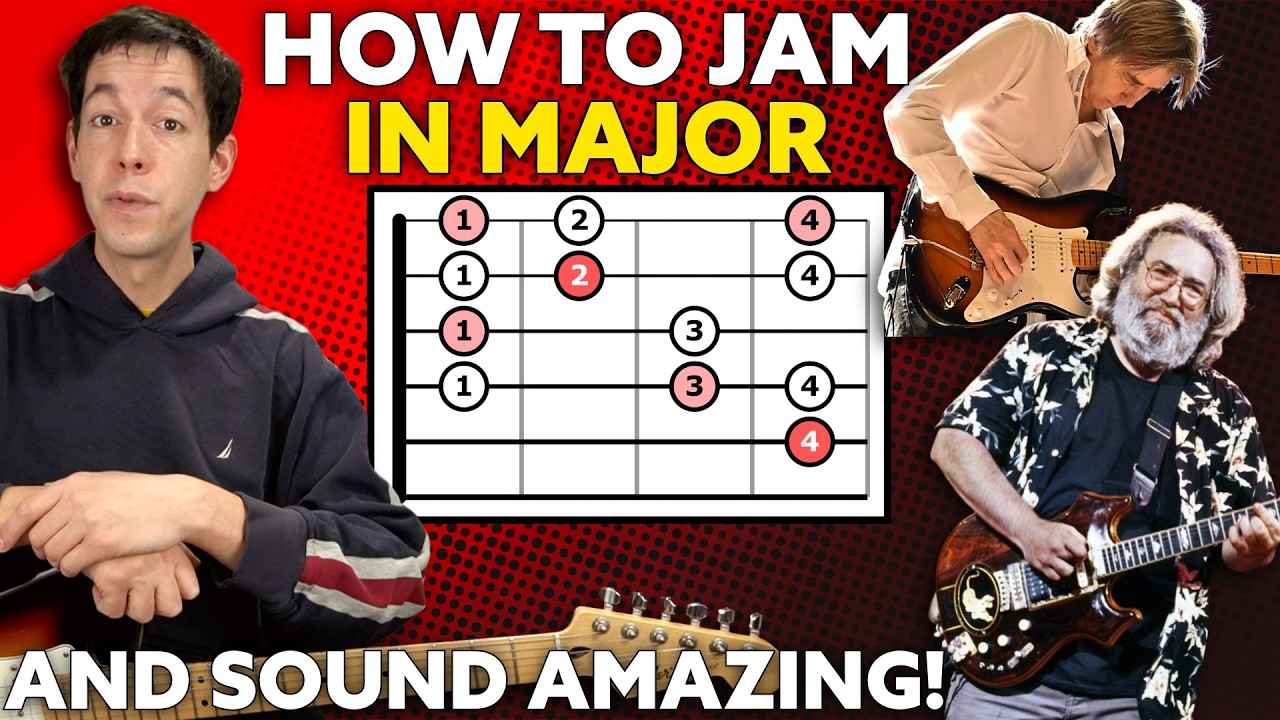 Improvising On Guitar with the Major Scale