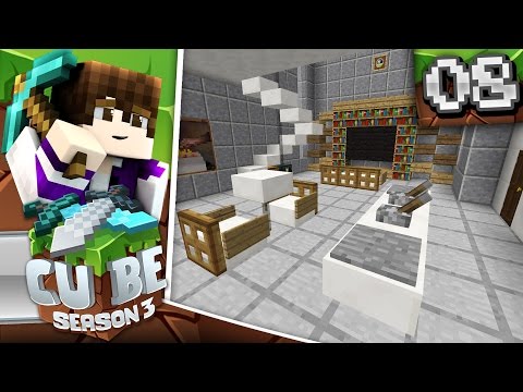 Minecraft Cube SMP S3: E8 - Interior Design