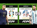 EURO vs COPA AMERICA... sur FC 24 !