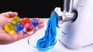 EXPERIMENT MEAT GRINDER VS ORBEEZ BALLS