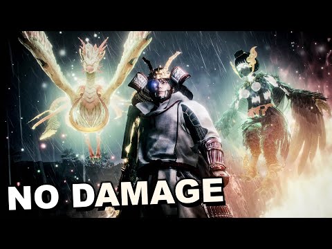 Nioh 2 - "Tengu's Disciple DLC" All Boss Fights (No Damage)