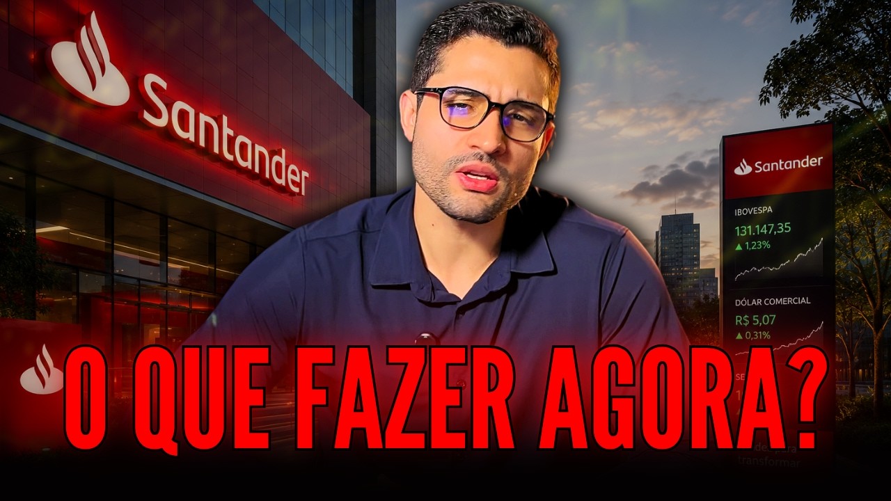 Precisamos conversar sobre o Santander. É melhor vender, manter ou até comprar mais SANB11?