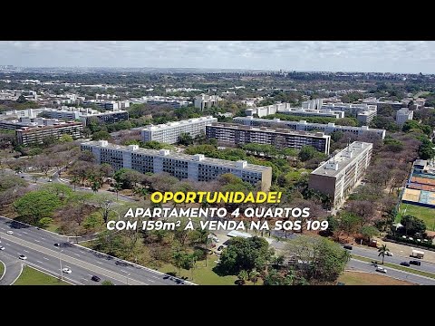 OPORTUNIDADE: Apartamento 4 quartos com 159m² à venda na SQS 109