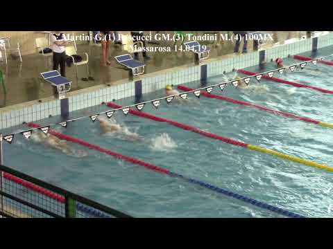 Martini G.(1) Pascucci GM.(3) Tondini M.(4)100MX - Massarosa 14.04.19