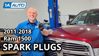 How to Replace Spark Plugs 2011-2018 RAM 1500 (3.6L V6)